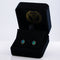 Boucles d'oreilles Boucles d'oreilles en or jaune 18 ct avec opales noires et diamants 58 Facettes E006