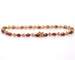 Bracelet Crimson Éclat - Bracelet en or jaune 18 ct avec rubis naturels et diamants 58 Facettes B001