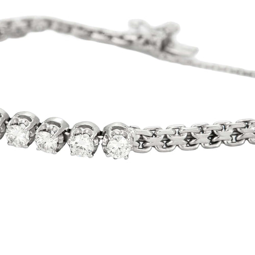 Bracelet Bracelet - Diamants en or blanc 58 Facettes BO/240008/