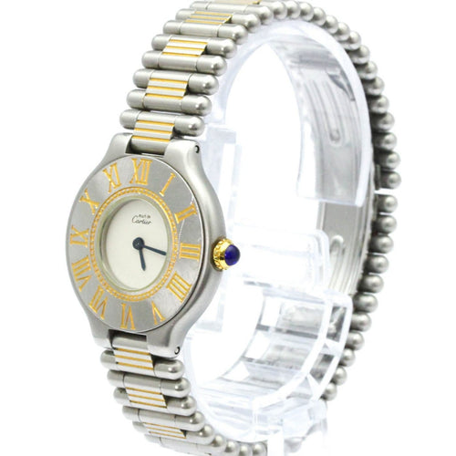 Montre Cartier Must de Cartier 21 - Montre en acier inoxydable 58 Facettes vbi4m7zegi