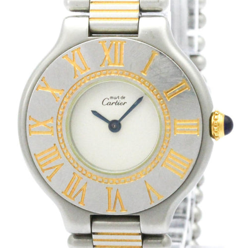 Montre Cartier Must de Cartier 21 - Montre en acier inoxydable 58 Facettes vbi4m7zegi