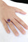 Bague 57 Bague - Améthyste coussin en or rose 18 carats 58 Facettes id: 1758450