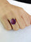 Bague 57 Bague - Améthyste coussin en or rose 18 carats 58 Facettes id: 1758450