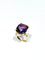 Bague 57 Bague - Améthyste coussin en or rose 18 carats 58 Facettes id: 1758450