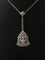 Pendentif Pendentif Art déco en platine et diamants 58 Facettes 260