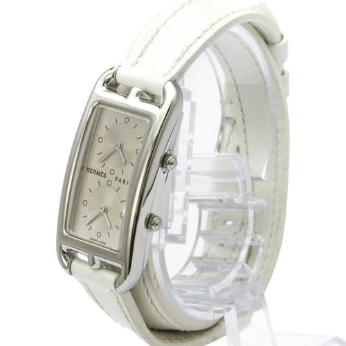 Montre Hermès Nantucket - Montre dual time quartz en acier inoxydable 58 Facettes nex1d8y4c2