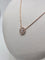 Collier Collier en or rose 18k serti de diamants 58 Facettes #BT
