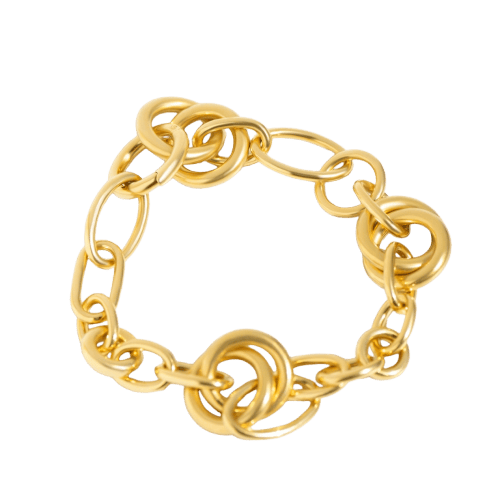 Bracelet Pomellato - Bracelet à maillons vintage en or jaune 750 58 Facettes HJ250236