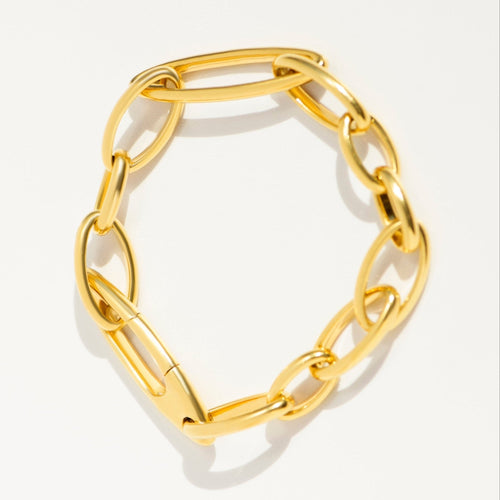 Bracelet Pomellato Iconica - Bracelet à maillons vintage en or jaune 750 58 Facettes