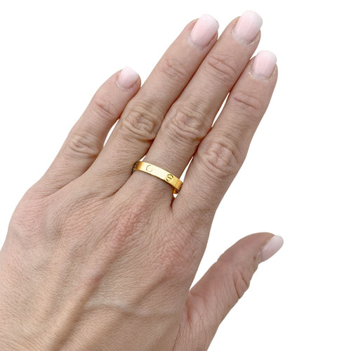 Bague 60 Bague Cartier, "Love", or jaune. 58 Facettes 35659