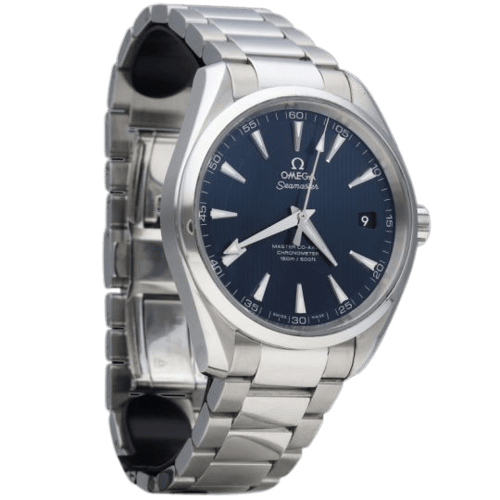 Montre Omega Seamaster Aqua Terra - Montre automatique homme en acier 58 Facettes MT46595
