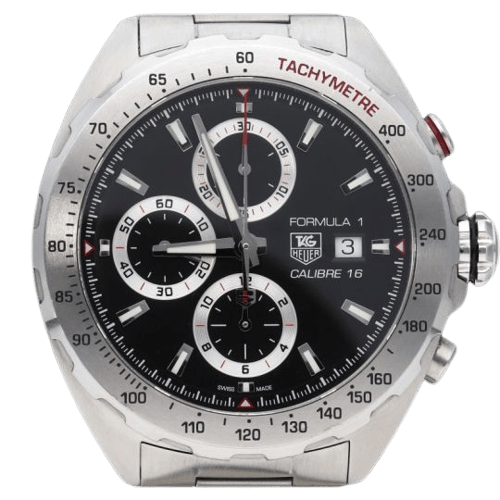 Montre TAG Heuer Formula 1 - Montre chronographe automatique en acier 58 Facettes MT46504