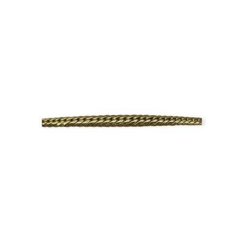 Collier Collier maille anglaise en or jaune 750 58 Facettes 330093394