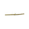 Collier Collier maille anglaise en or jaune 750 58 Facettes 330093394