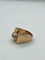 Ring tank i gult guld og diamanter 
