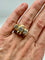 Ring tank - Diamonds in yellow gold 