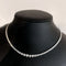 Collier AITCHES - Collier tennis gradué en or blanc 18K et diamants 58 Facettes GPD1038WG
