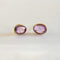 Boucles d'oreilles AITCHES Love More - Boucles d'oreilles en or 18K et saphirs roses 58 Facettes GER1041DP