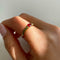 Bague 53 Single Tulip - Bague en or 18K et rubis ovale 58 Facettes GBR1225RB