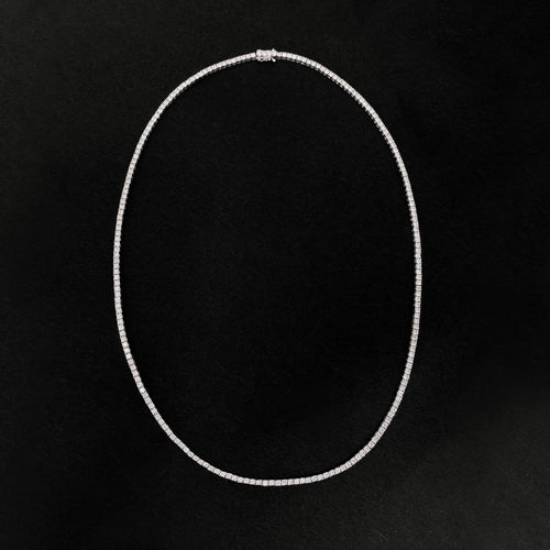 Collier AITCHES - Collier tennis Embrace en or blanc 18K et diamants 58 Facettes GPD1045WG