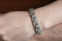 Bracelet Art Déco - Bracelet en platine et diamants taille ancienne 58 Facettes 12151