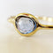 Bague 57 Love More - Bague en or 18 carats et saphir bleu 58 Facettes GBR1206YB