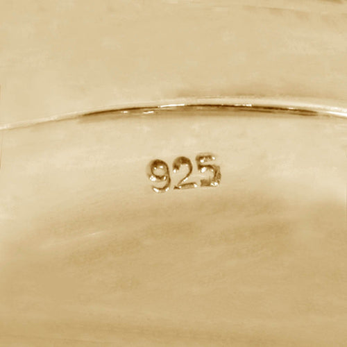 Aitches - Jullie耳环，采用银纯银镀18K金和绿色孔雀石 