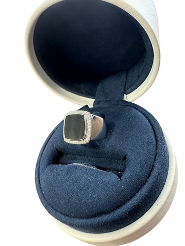 Bague 57 Fred - Bague Pain de sucre en or gris et diamants 58 Facettes X04426