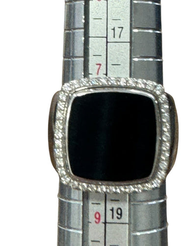 Bague 57 Fred - Bague Pain de sucre en or gris et diamants 58 Facettes X04426