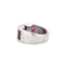 Bague 53 Bague en or blanc 18 carats, diamants et rubis 58 Facettes BO/230061/
