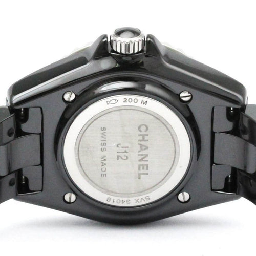 Montre Chanel - Montre J12 Quartz en céramique et acier inoxydable 58 Facettes oj40vgtewr