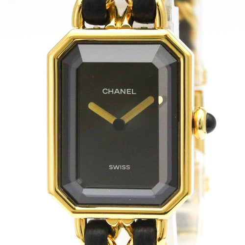 Montre Chanel - Montre Première Rock quartz plaquée or et cuir 58 Facettes uyvwnrfz3r