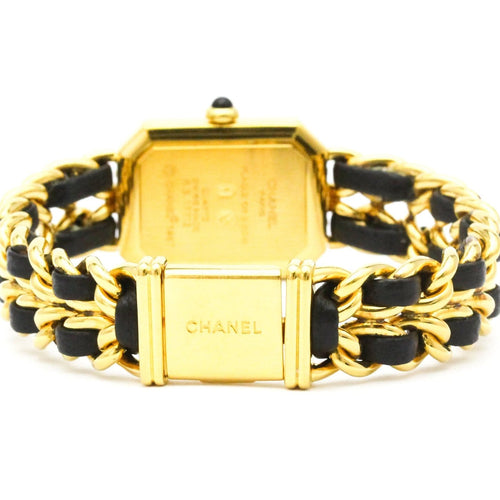 Montre Chanel - Montre Première Rock quartz plaquée or et cuir 58 Facettes uyvwnrfz3r