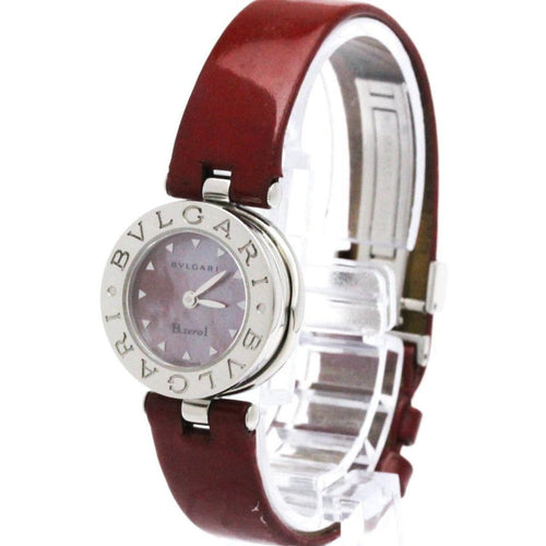 Montre Bvlgari B.Zero1 - Montre quartz en acier inoxydable et cuir 58 Facettes fkekyxk0dx