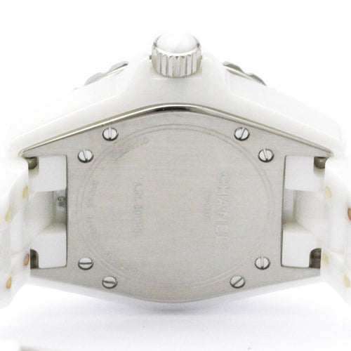 Chanel J12 - Quartz watch in ceramic and stainless steel 