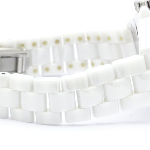 Chanel J12 - Quartz watch in ceramic and stainless steel 