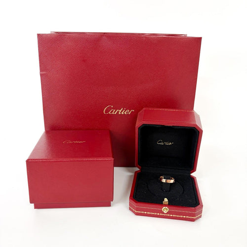 Bague 50 Cartier Love - Bague en or rose 18K 58 Facettes xsw8041452