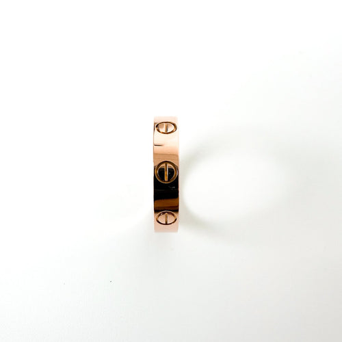 Cartier Love - Anel em ouro rosa 18K 