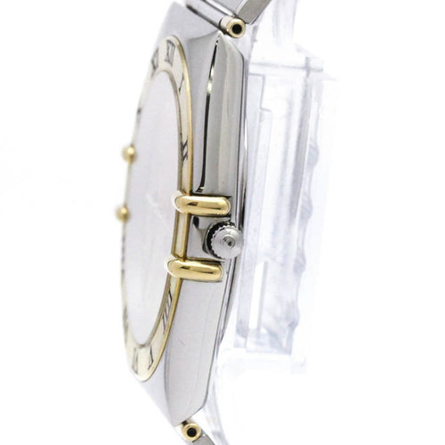 Montre Omega Constellation Quartz Watch Stainless Steel and Yellow Gold 58 Facettes g3u3plrdv7