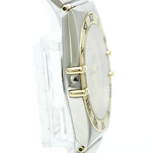 Montre Omega Constellation Quartz Watch Stainless Steel and Yellow Gold 58 Facettes g3u3plrdv7