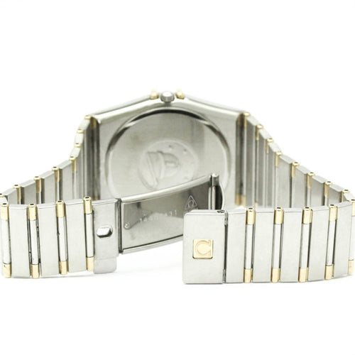 Montre Omega Constellation Quartz Watch Stainless Steel and Yellow Gold 58 Facettes g3u3plrdv7