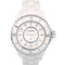 Montre Chanel J12 - Montre quartz en céramique et acier inoxydable avec index diamant 58 Facettes kgizel3xi7