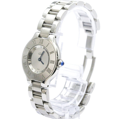 Montre Cartier Must de Cartier 21 - Montre en acier inoxydable 58 Facettes yg1lhr2qqm