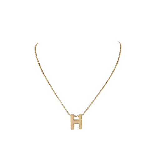 Collier Hermès - Collier Mini Pop H en métal et émail 58 Facettes ugfhy16uv9