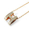 Collier Hermès - Collier Mini Pop H en métal et émail 58 Facettes ugfhy16uv9