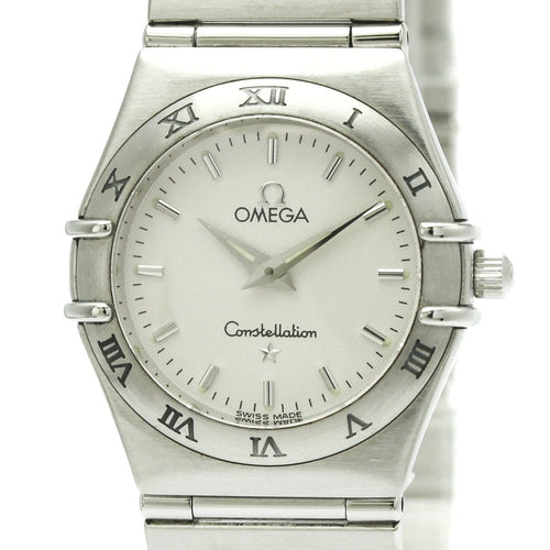Montre Omega Constellation My Choice Quartz Watch Stainless Steel and Mother of Pearl 58 Facettes peyytnqqxa