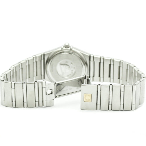 Montre Omega Constellation My Choice Quartz Watch Stainless Steel and Mother of Pearl 58 Facettes peyytnqqxa