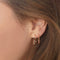 Boucles d'oreilles AITCHES - Boucles d'oreilles Jullie Square en argent 925 plaqué or rose 58 Facettes SER1002RG