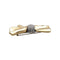 Broche Broche Fred, "Nœud", or jaune et acier. 58 Facettes 35428