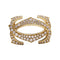 Broche Broche Cartier, "Double C", or jaune, diamants. 58 Facettes 35457